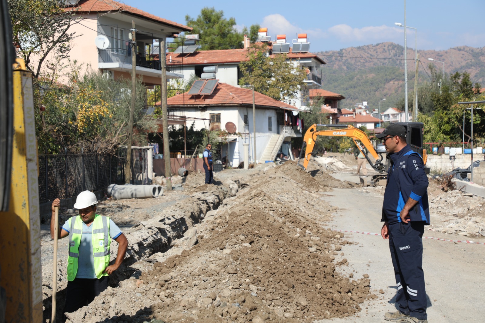 Ortaca’da İçme Suyu Hat Yenileniyor, Kayıp Kaçakla Mücadele Sürüyor